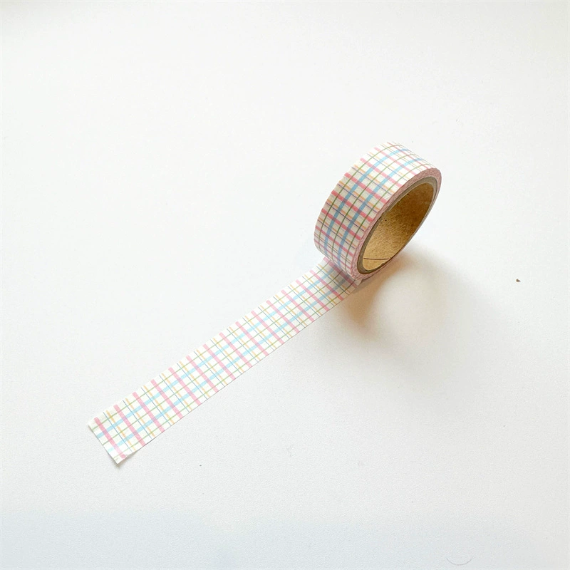 WasI Tape (Yoyilstudio) декоративная лента в клетку, наклейка на руководство на корейском, набор различной клетки