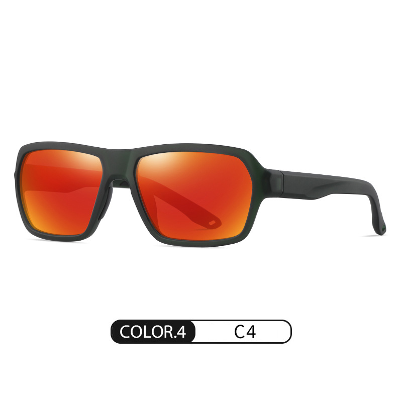 Venta caliente transfronteriza nuevas gafas de sol S11107 deportes europeos y americanos hombres gafas de sol polarizadas gafas de sol de conducción al aire libre