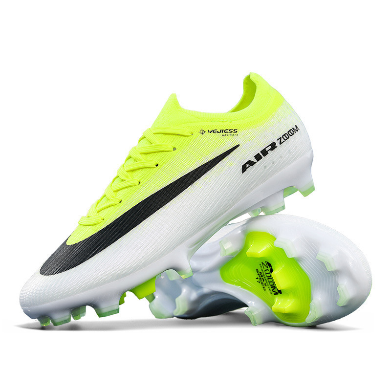 New Model Sports Cleats Low-Top Long Spike Artificial Turf Soccer Shoes for Children Boys Cross-Border Training Shoes