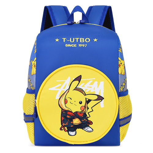 Children's backpack for 2-6 years old, kindergarten preschool class big and small class dual shoulder bag for boys and girls, cute cartoon bag