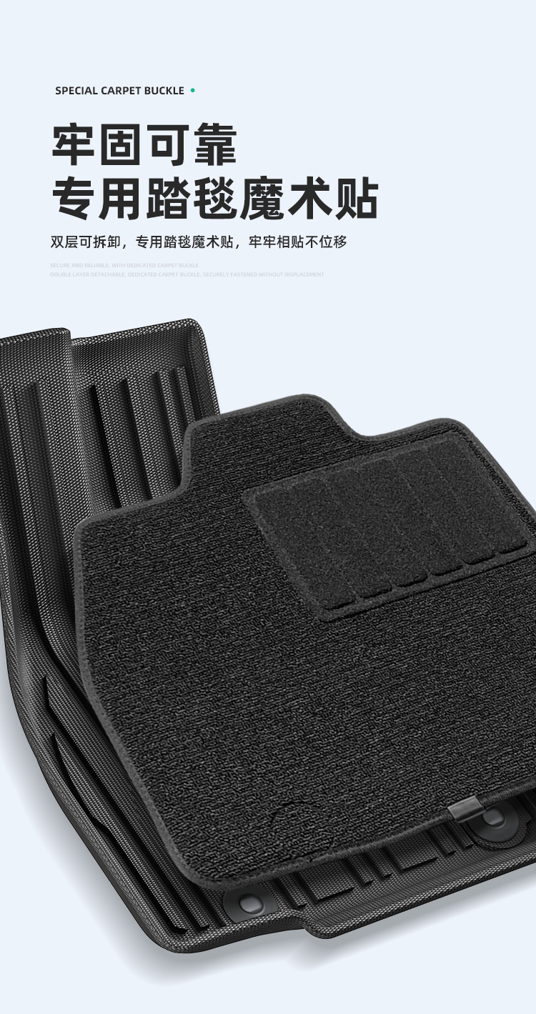Suitable for 24 Byd Hiace 07 Ev Car Floor Mats, Fully Environmentally Friendly Tpe Floor Mats, Trunk Mats and Backrest Mats