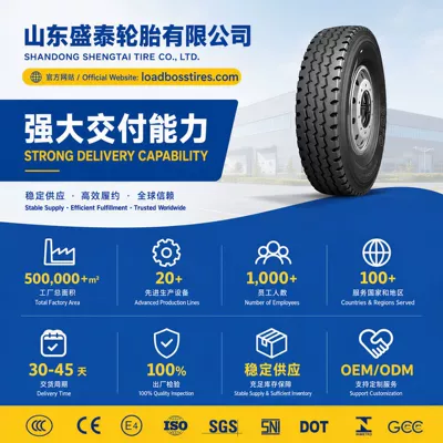 Yük maşını şinləri Tires 12.00R24-20Pr All-Steel Tires