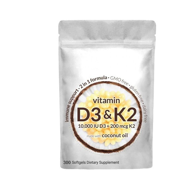 袋装维生素D3K2软胶囊贴牌