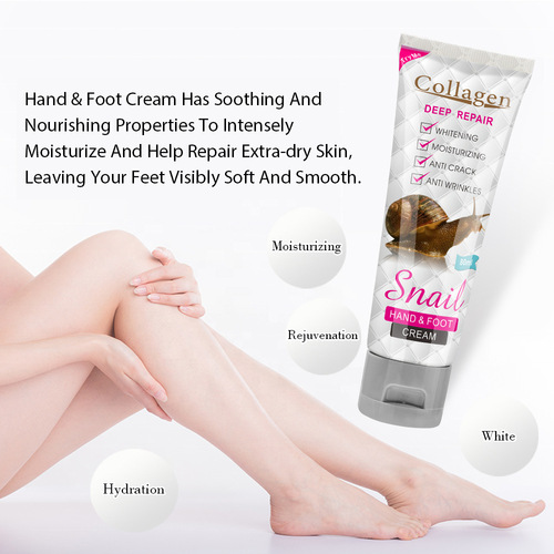Cross-border snail liquid hand cream hydrating and moisturizing foot care anti-chapped foot cream wholesale Foot cream