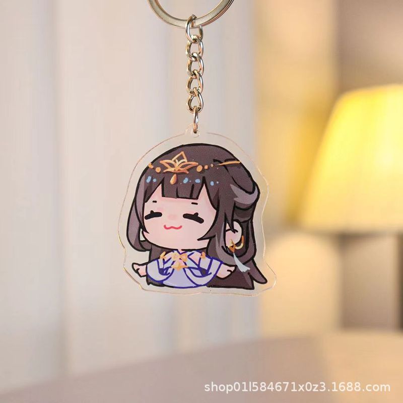 永劫無間q版同人キーホルダー胡桃胡為火男殷紫萍顧清寒妖刀姫クリーン|undefined