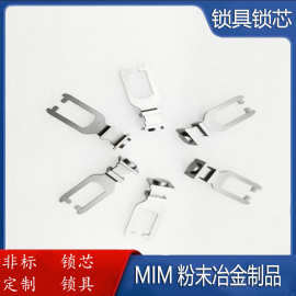 厂家生产非标锁芯锁具锁体五金件 粉末冶金注射成型来图来样生产