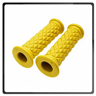 Handlebar Grip, for Scooter and — Motorcycle Handle Cover - 22mm-yellow