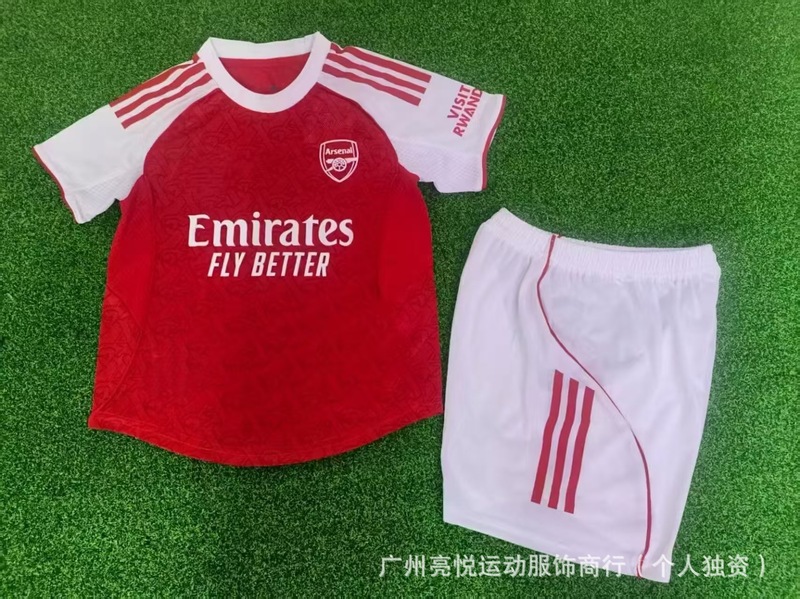 2526サッカーユニフォーム選手版アーセナルマイアミパリチェルシーポルトガル国米マルセイユ子供服セット|undefined