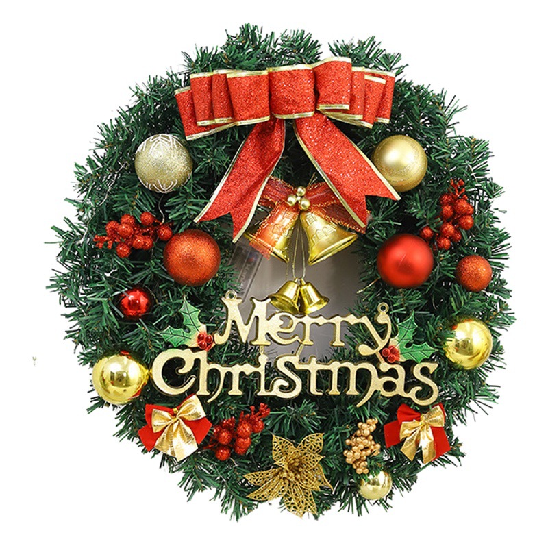 Amazon popular guirnalda de Navidad ratán 40/50/60cm decoración de Navidad Garland decoración escena diseño