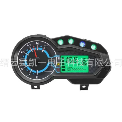 Jinlong Instrument Motorcycle Odometer Speedometer Suitable for Italika150Z, 150Sz Speedometer Waterproof Digital Display (Motosiklet cihazları)