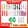 跨境生日派对数字气球
