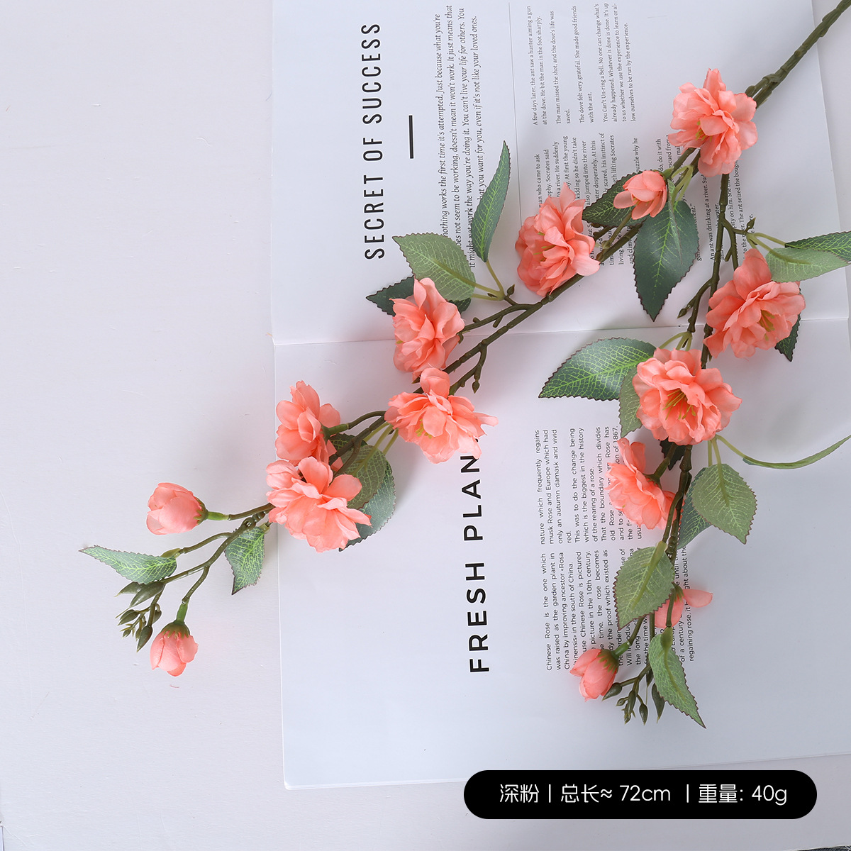 Simulación de camellia de rama única decoración del hogar retro chino props de fotografía flores falsas flores de seda camellia silvestre flores simuladas