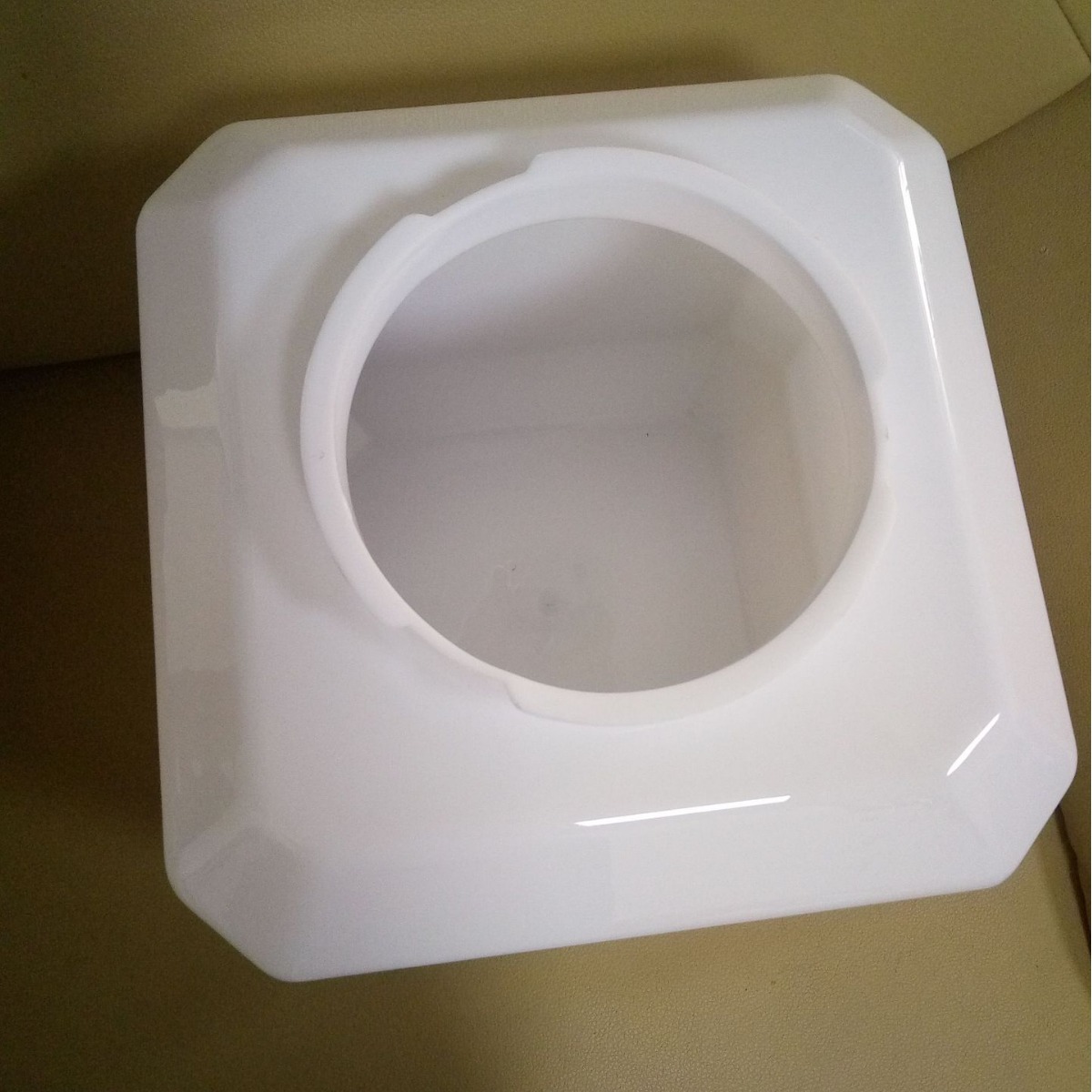 직사각형 그늘 아크릴 원통형 경치 거리 빛 야외 플라스틱 사각 병 덮개