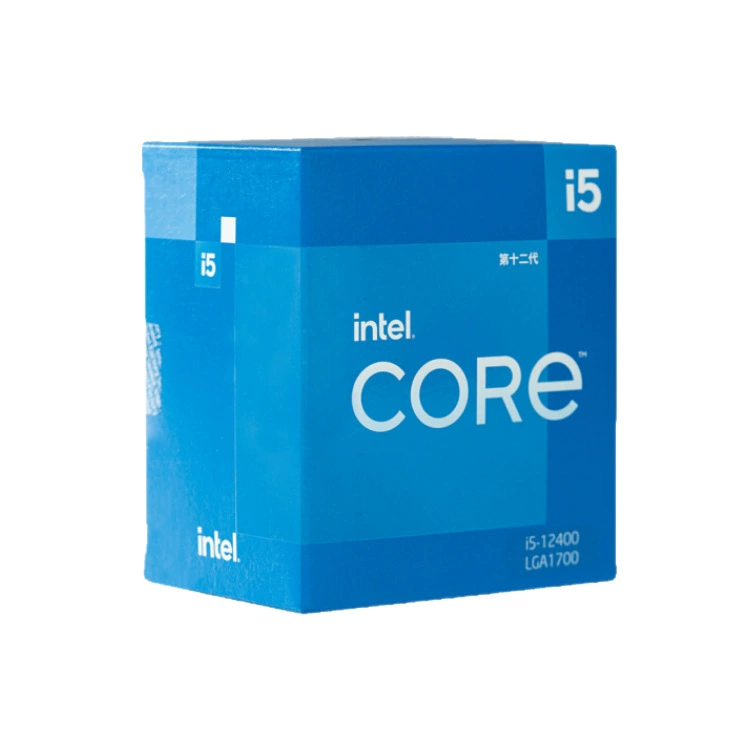 Intel/Intel i5-12400F/12400 отдельный чип процессор 12‑го поколения, совместим с материнскими платами H610/B760