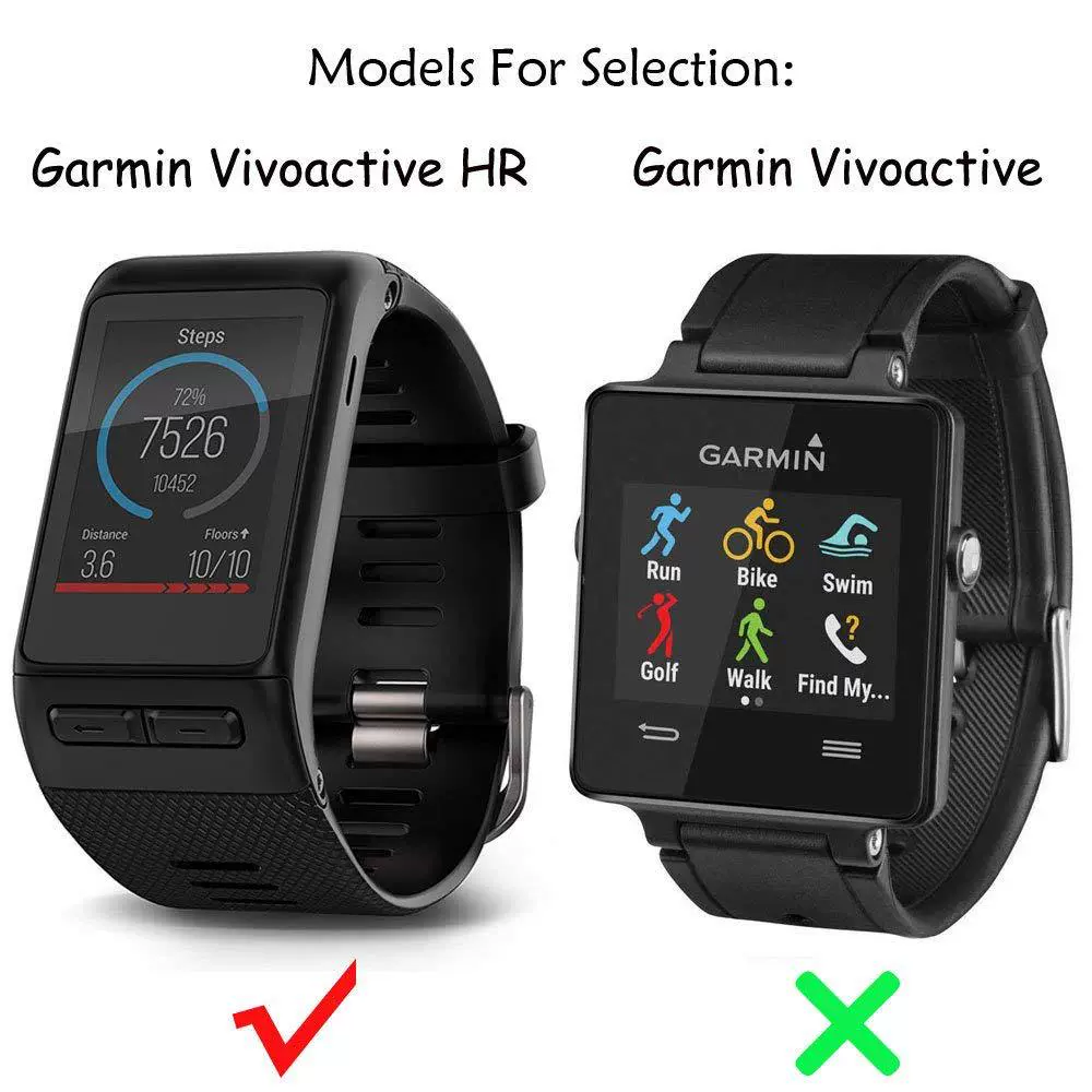 Подходит для Garmin vivoActive HR силиконовый ремешок VivoActive HR фактура ремешка для часов