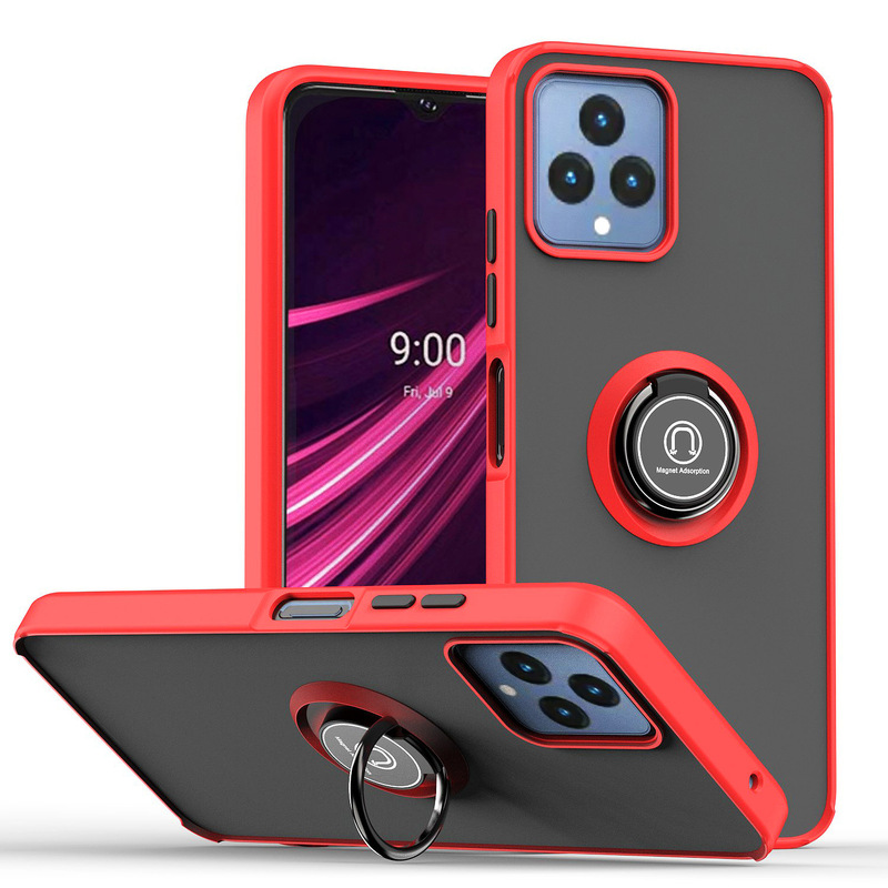 QiyinG GeneraTion Cross-border SuiTable for T-Mobile REVVL6Pro REVVL V+5G BrackeT MaGneTic Phone Case