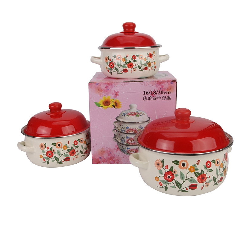 Flores pastorales cubiertas de rojo