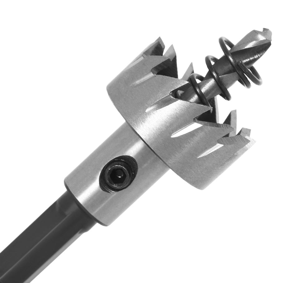 Acero inoxidable titanio-plateó el abrelatas del agujero del acero de alta velocidad, broca transfronteriza del traje, escariado del agujero de la aleación de aluminio