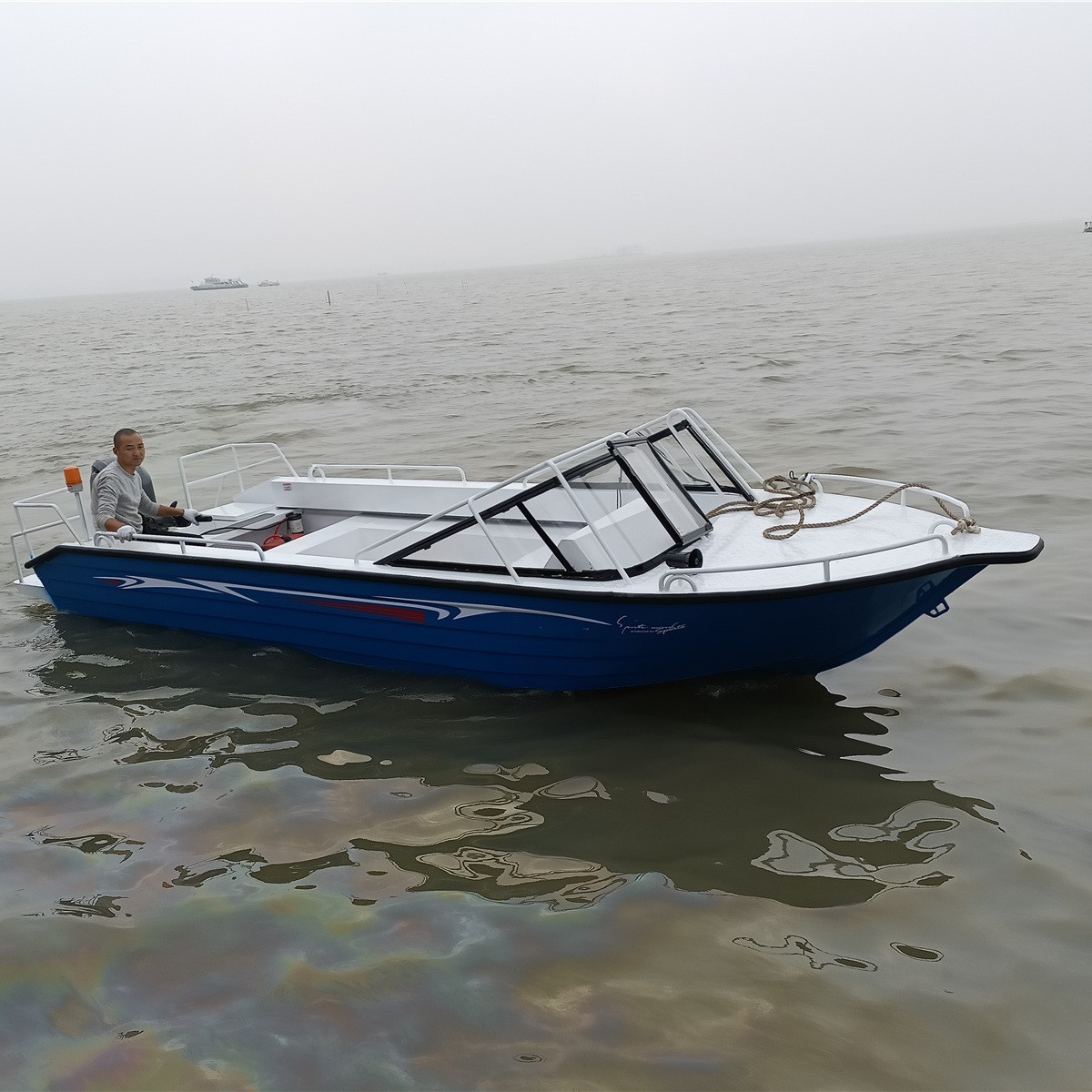 Aluminum alloy assault boat yacht speedboat boat rescue firefighting…