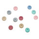Silicone Beads 12mm Abacus Beads Spacer Jewelry Treasure Molar Beads Scattered Beads Handmade Beads Silicone Colored Round Beads