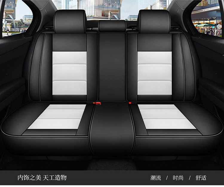 23 new all-inclusive Napa leather Four Seasons universal car seat cushion entity foreign trade export Amazon one-piece delivery