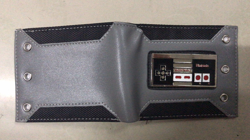 Estudiante de los hombres y las mujeres corto de metal monedero titular de la tarjeta