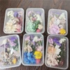 A box of mixed flowers, 10 flowers, random color varieties