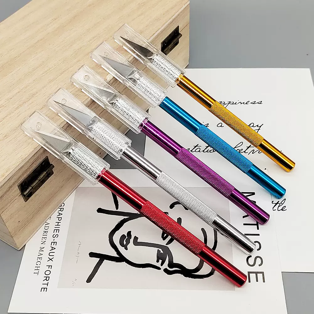 新款DIY钻石画分图纸 保护防尘替换膜A4A5A6双面隔离纸跨境工具刀