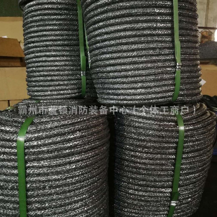 金属增强单丝编制石墨接地线光伏线路复合接地体外包钢丝304网钩