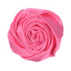 DIY clothing auxiliary material jewelry accessories large 6.5 cm silk satin color diced rose bud cloth art handmade