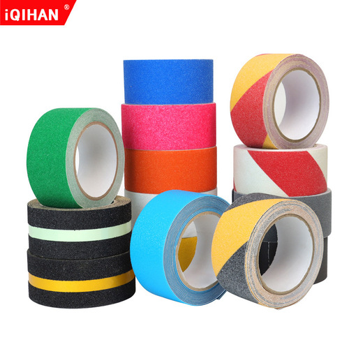 Wholesale PVC frosted anti-slip tape, stair bathroom luminous anti-slip strips, strong reflective strips, waterproof fluorescent tape