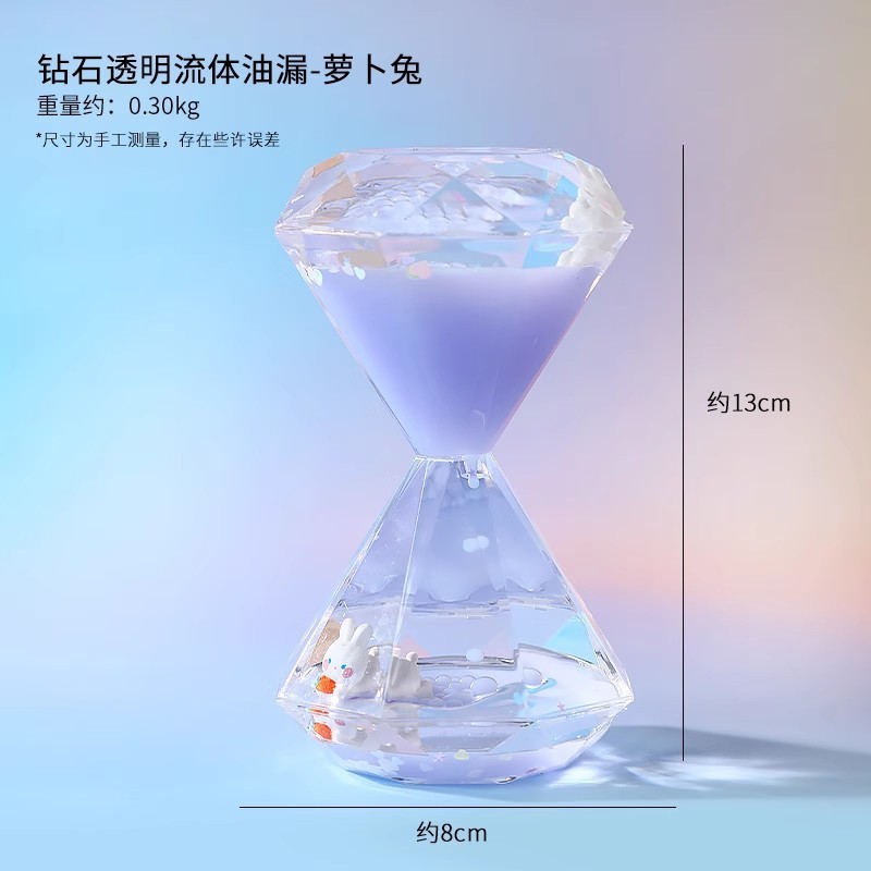 パンダオイルドロップ感情安定化小さな装飾品クリエイティブオフィスデスクワークステーション減圧砂時計タイマー|undefined