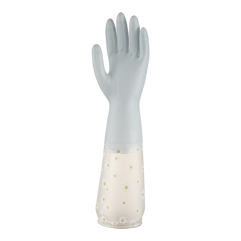 Long Waterproof Washing-up Gloves For Kitchen And Laundry Use_voghion.com