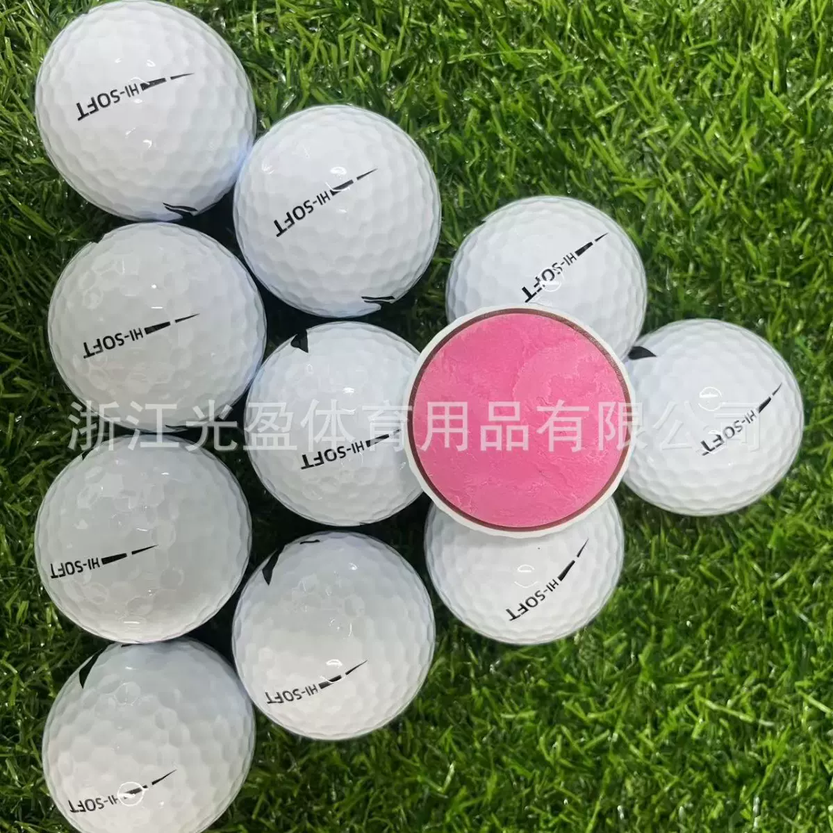 高尔夫球 三层高尔夫比赛球 三层沙林比赛球 超远距离三层下场球