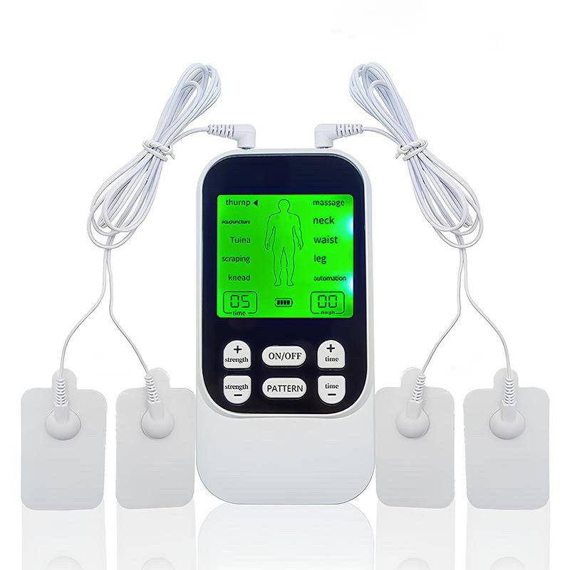 Nuevo masajeador de choque dragado meridianos pulso muscular doméstico mini electroterapia acupuntura parche de dispositivo de fisioterapia