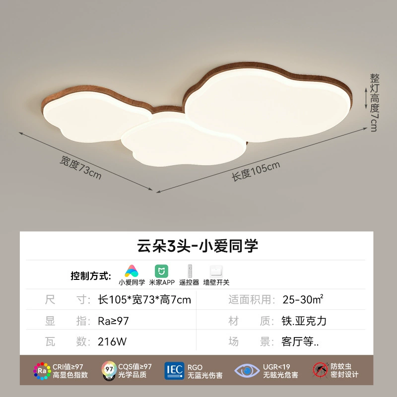 Ceiling light, ultra thin combined lights, eyes protection