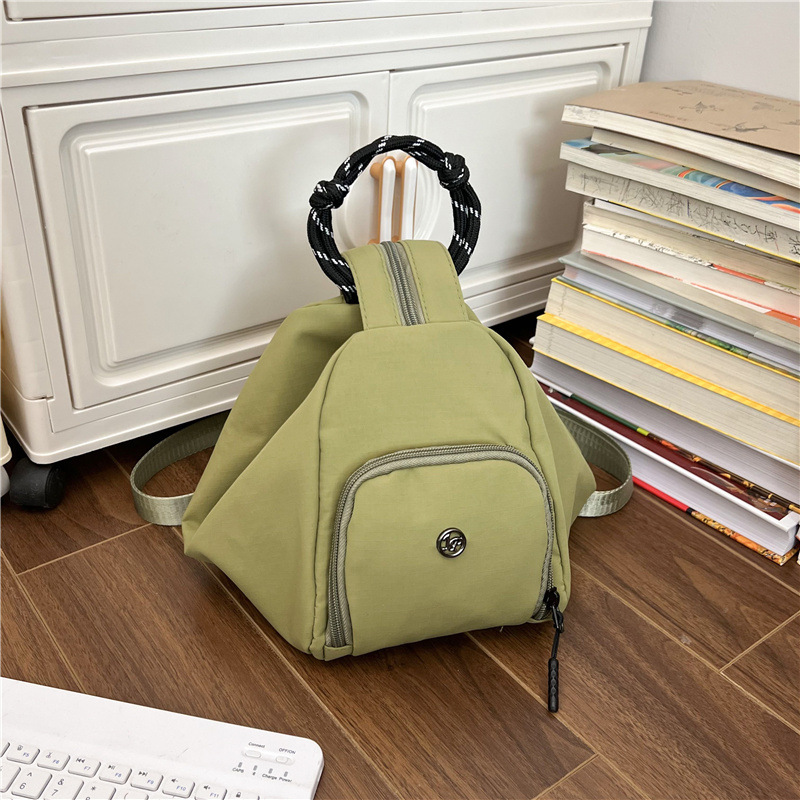 Large-Capacity Commuter High-End Nylon Crossbody Bag for Women 2025 New Trendy Three-In-One Shoulder Bag and Backpack Large-Capacity Commuter High-End Nylon Crossbody Bag for Women 2025 New Trendy Three-In-One Shoulder Bag and Backpack