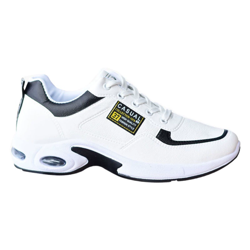 Осенне-белая мужская обувь, кожаная непромокаемая Белая обувь, мужские кроссовки, модная повседневная кожаная обувь, Студенческая обувь для мужчин