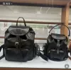 Miu backpack black leather + correct lettering