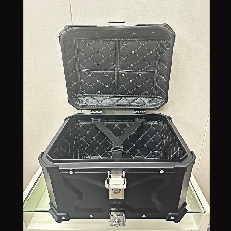 Quick Release Motorcycle Trunk 28L45L55L65L80L100L Aluminum Alloy Trunk 38L Side Box Waterproof Three Boxes