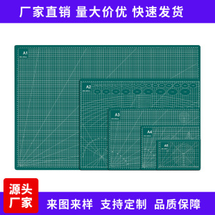 Custom Cutting Mat, Cutting Board, Cutting Pad, Graduated Mat, Painting and Engraving Board, Anti-Cut Table Mat, Craft Mat with Black Core