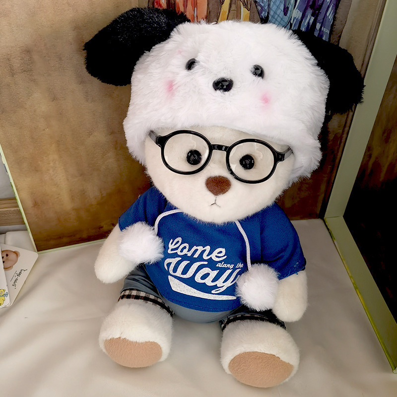 メーカー既製関節手作りクマぬいぐるみ人形中型ベビー服関節クマおもちゃ|undefined