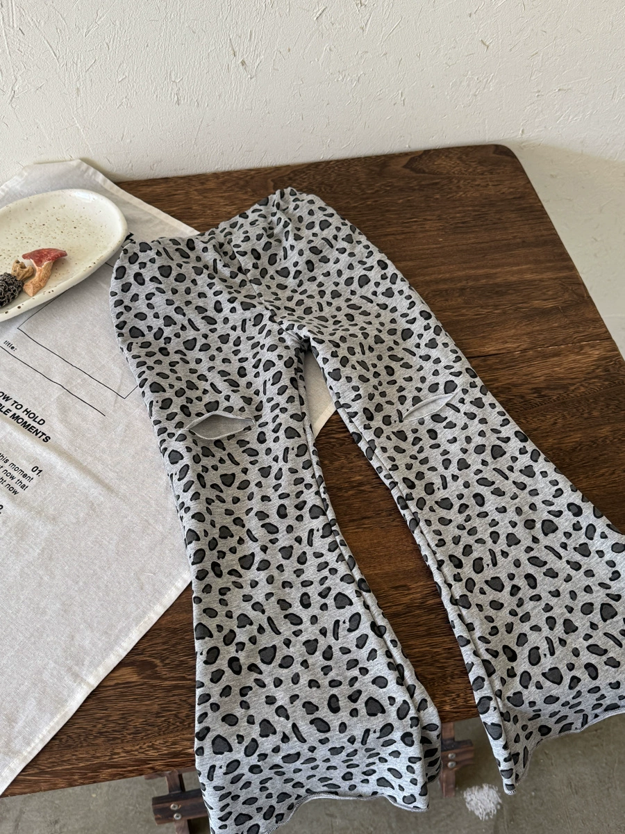 Summer children's thin flared trousers, Korean style