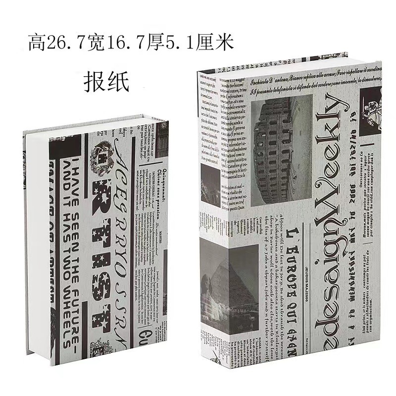 Nordic moderno libro falso plegable Inglés simulación libro accesorios de decoración libro Hotel hogar suave decoración libro