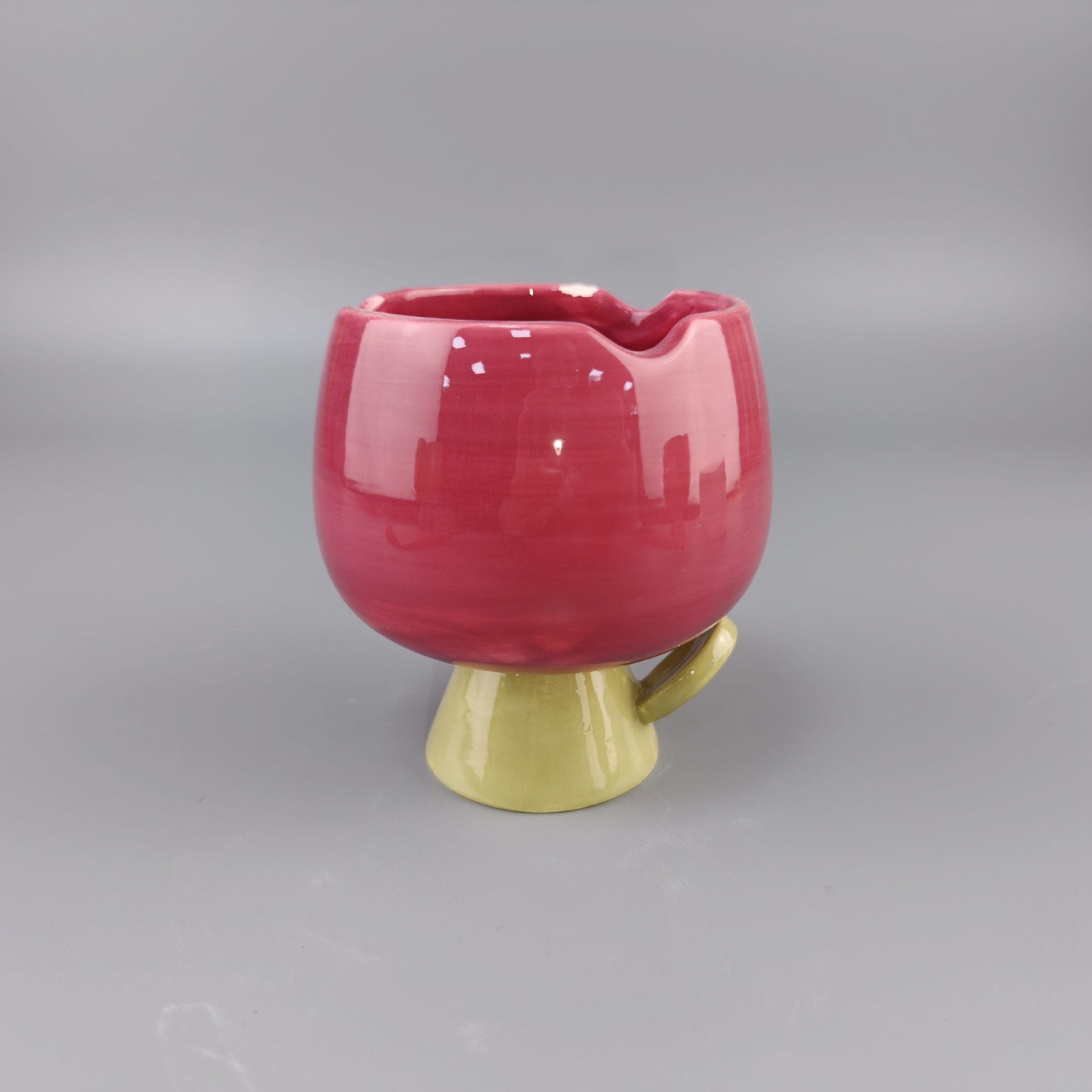 Customizado creativo flor de cera de incienso taza alta fragancia interior simple hecha a mano cerámica cera de soja acompañante regalo