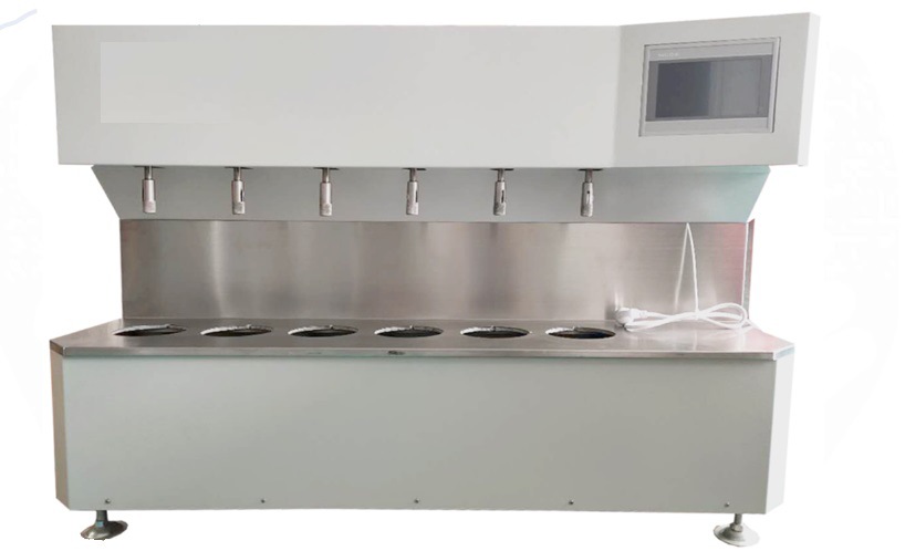 台式立式去污测定机   工作单元：６个  型号：H30222