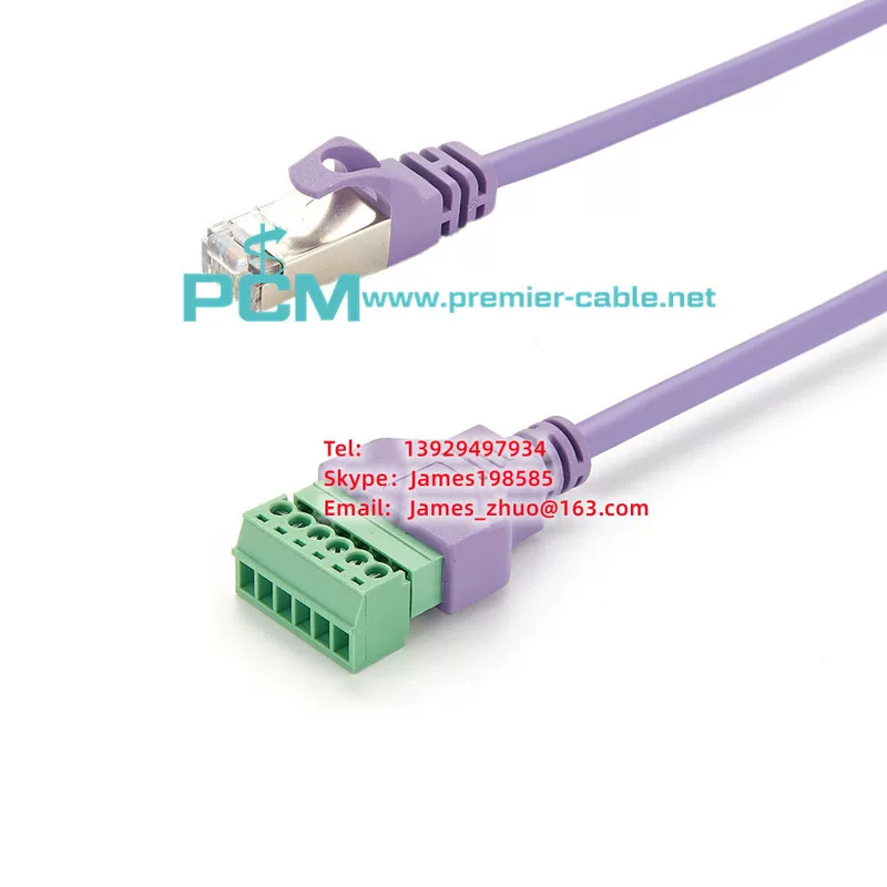 MODBUS адаптер кабель компактный MasterPact RJ45 к открытому коннектору адаптер