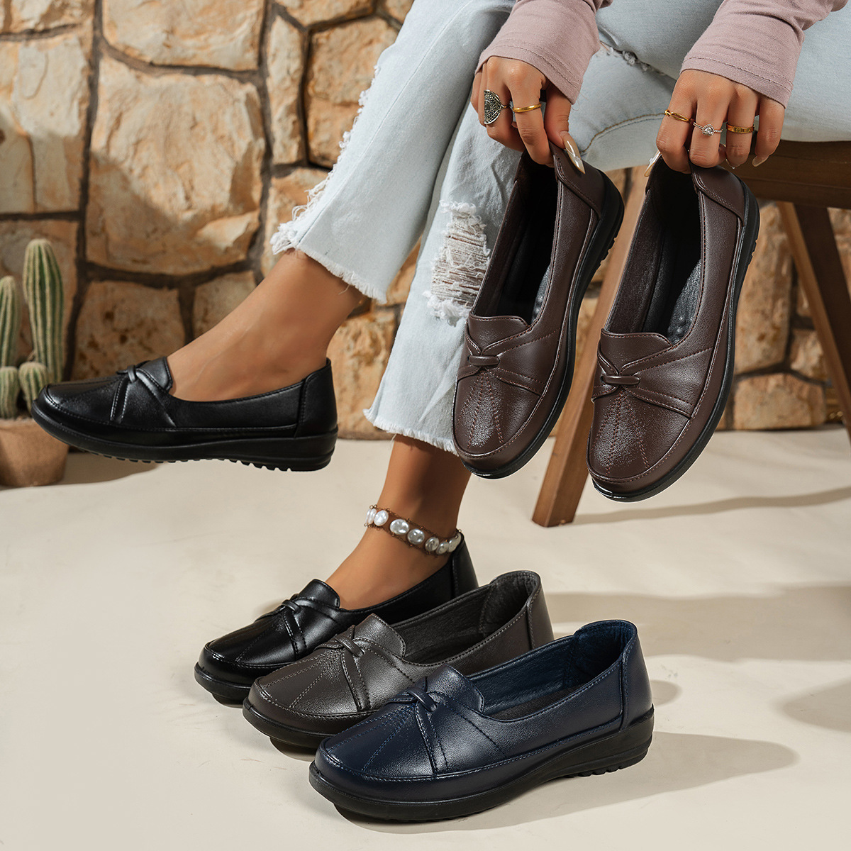 Large Size Popular Foreign Trade Women's Shoes Are Comfortable, Soft and Versatile