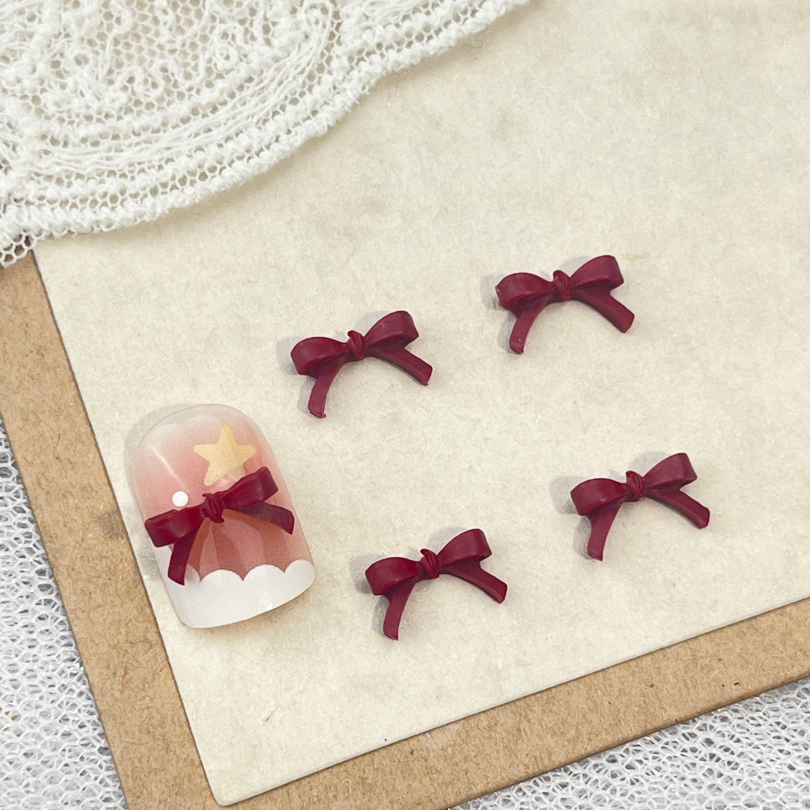 #4 와인 레드[대형 6×10]