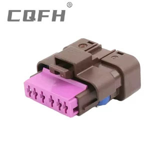 厂家直销国产 211PC062S1049汽车 6孔连接器/接插件 塑壳护套